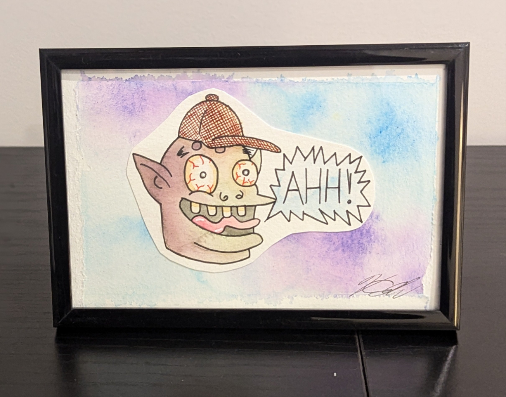 Vern the Alien close up